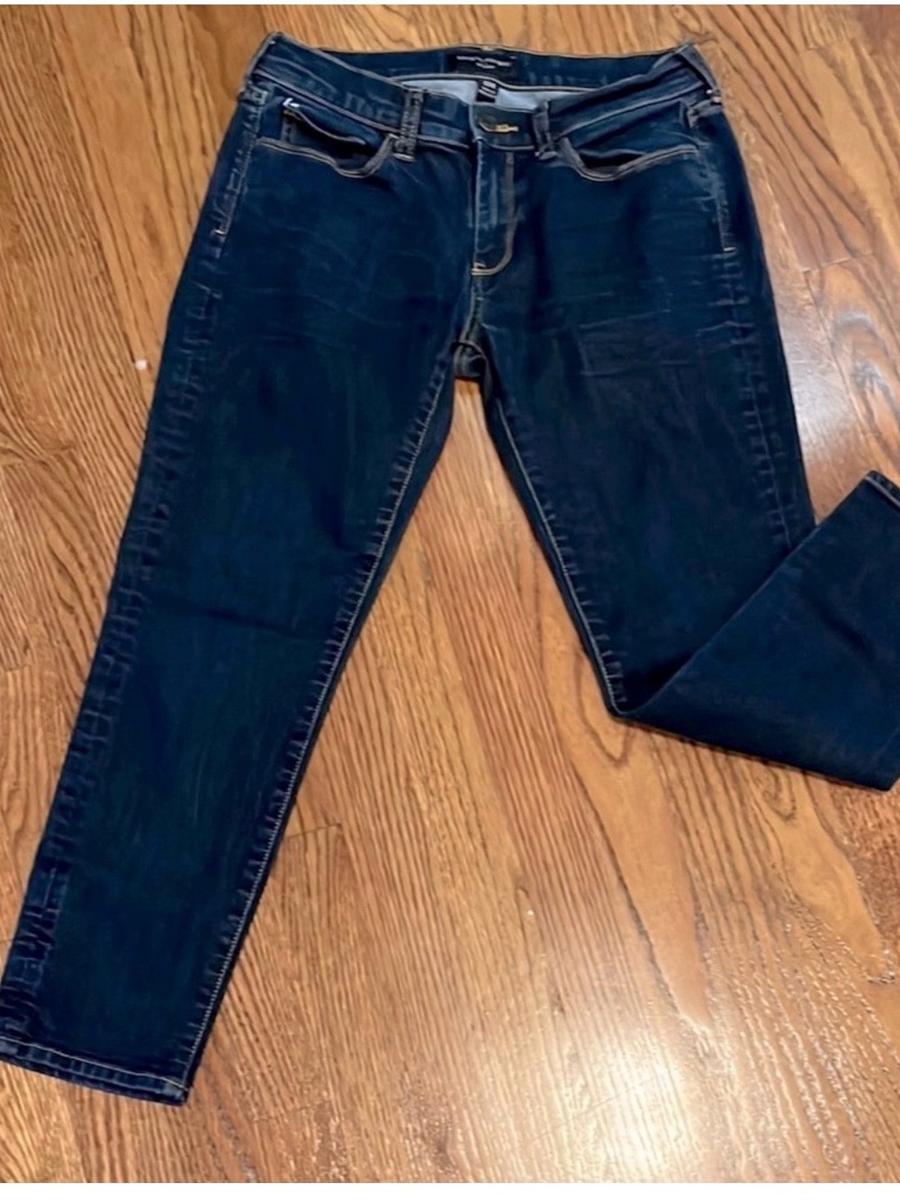 Banana Republic Dark Blue Cropped Women’s Slim Jeans